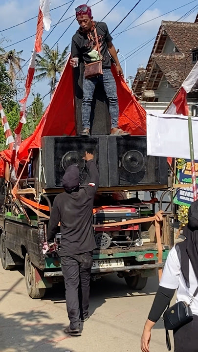 Sound system mama muda berkarya 2 box parathel karnaval mlinjon