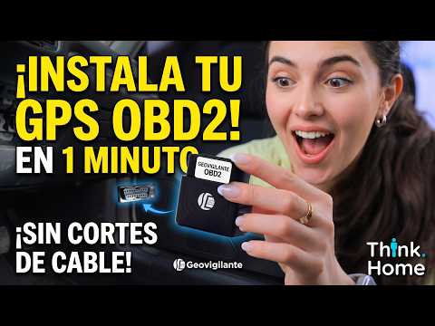 Video demostración e instalación GPS GeoVigilante OBD2 Think Home