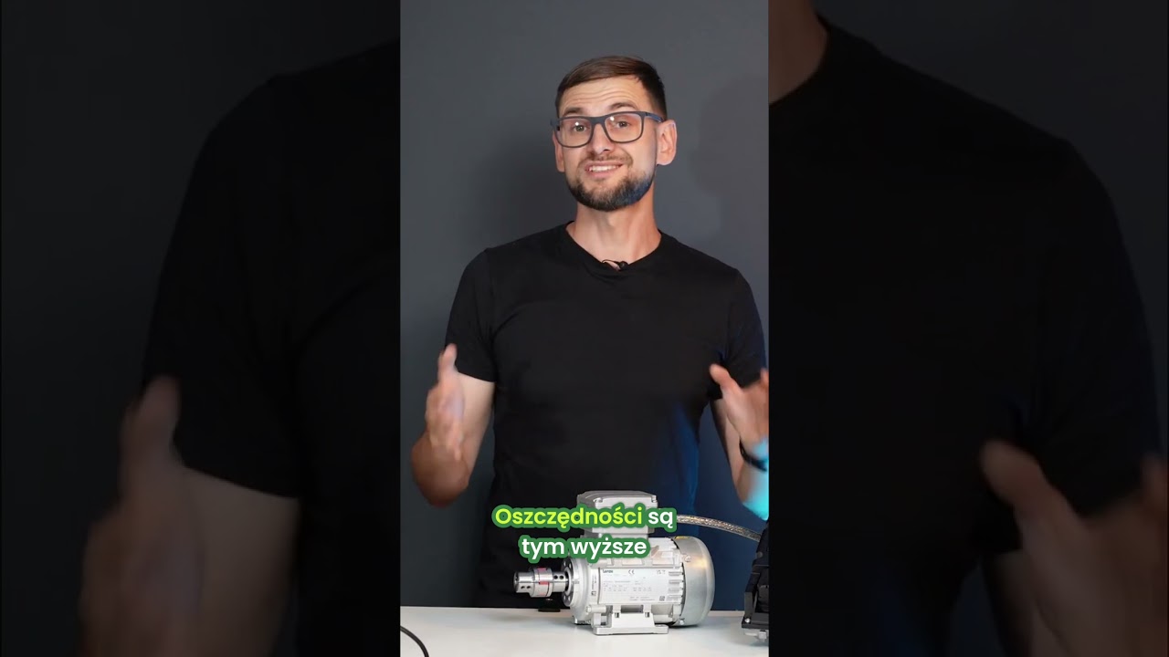 Silnik Lenze IE5: Oszczędność Energii 30%? Sprawdź! #shorts