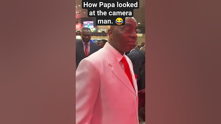 Watch How Bishop Oyedepo Looked at the Camera Man 😂 #shiloh #winners #2023 #2024 #church #god