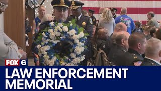 2024 Milwaukee County Law Enforcement Memorial; 5 men honored | FOX6 News Milwaukee