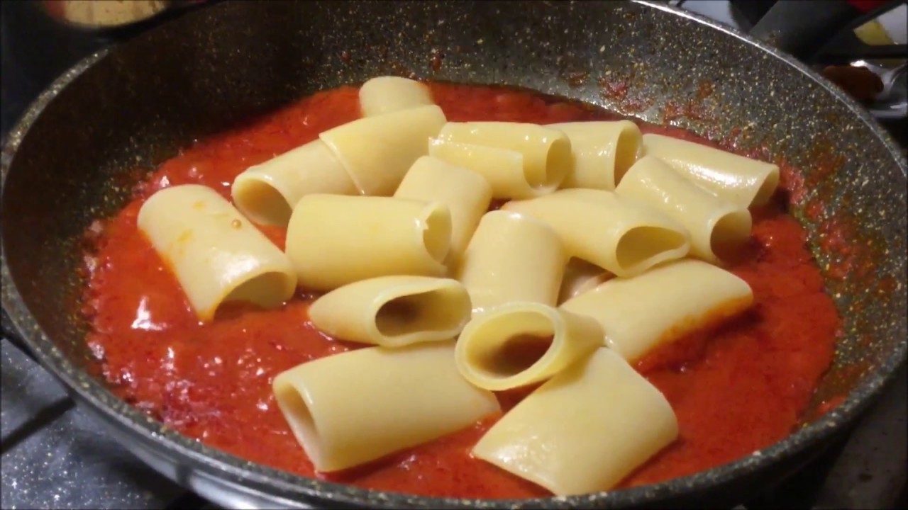Paccheri alla 