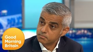 Sadiq Khan is Challenged on Knife Crime in London | Good Morning Britain