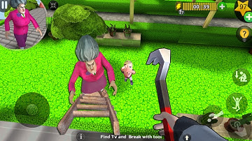 Scary Teacher 3D_New updater-New fun video everyday , gameplay walkthrough  part 394 ( android, ios)