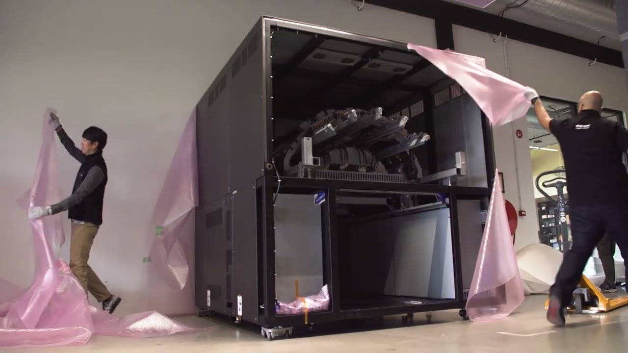 Rico　フォロー割 Installation Ricoh Pro Z75 B2 inkjet press at YourSurprise - YouTube