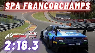 Spa Hotlap + Setup | 2:16.3 | Bentley GT3 | Assetto Corsa Competizione