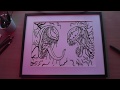 3D Pen | Venom Vs Carnage Wall Art | Timelapse