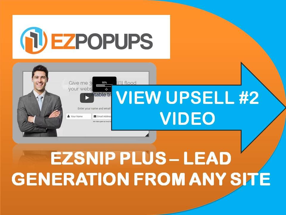 EZPOPUPS  REVIEW  (UPSELL OTO #2)