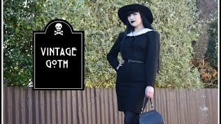 Vintage Goth Ootd