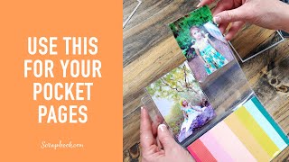 Use This Die for Your Pocket Pages! | Scrapbook.com Exclusive