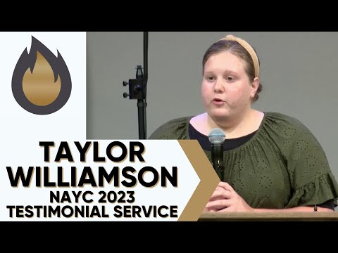 Taylor Williamson – NAYC 2023 Testimonial Service