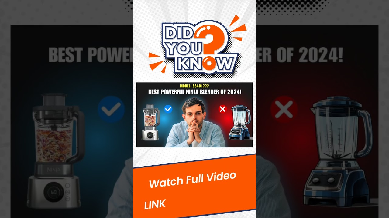 Tested Review - Ninja Blenders of 2024 - Which is the BEST Blender?