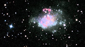 Zooming in on galaxy Holmberg II