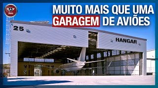 O que está por trás de um HANGAR de aeroporto