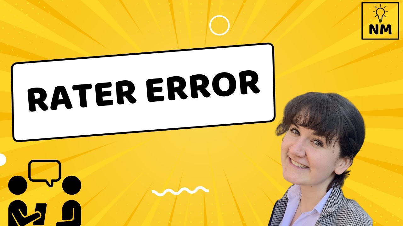 Rater Error