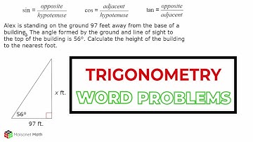 Trigonometry Word Problems: Finding Building Height