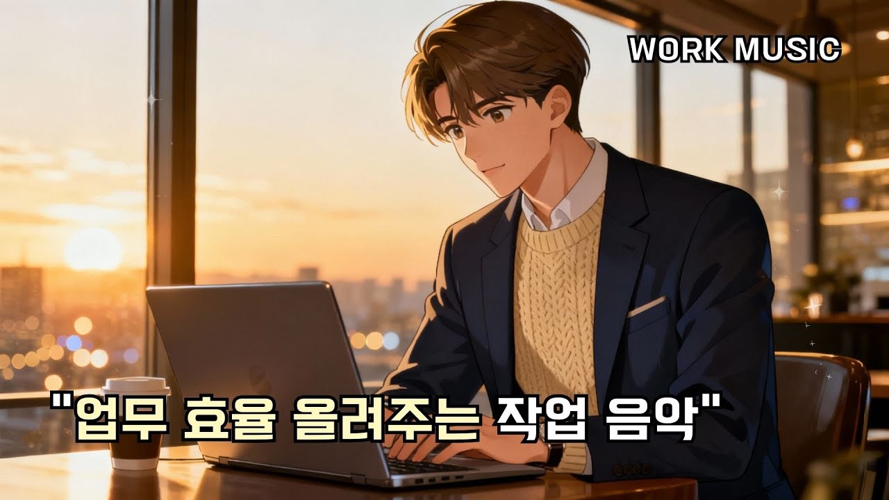 업무 효율 올려주는 작업음악 💼 | 일할 때 듣는 워크뮤직 |Work & Focus Music | 1Hour (중간광고없음) | 달팽이뮤직