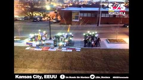 Así avanza la protesta nocturna S.O.S. Venezuela en distintas ciudades del mundo