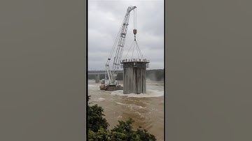 Building a Bridge in the Middle of a Flood  Pt2 #Construction