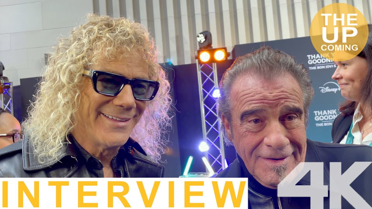 David Bryan & Tico Torres interview on Thank You, Good Night The Bon Jovi Story docuseries in London