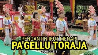 TERNYATA PENGANTIN MEMBUAT KAGUM PARA TAMU, PAGELLU TORAJA