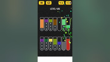 water sort puzzle level 465