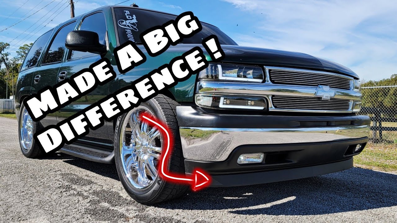 Installing Air/Deflector Lip On Tahoe YouTube