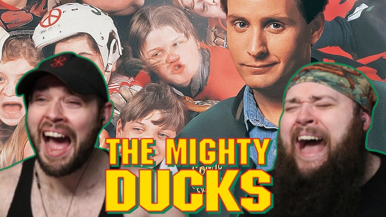 THE MIGHTY DUCKS (1992) TWIN BROTHERS FIRST TIME WATCHING MOVIE REACTION!
