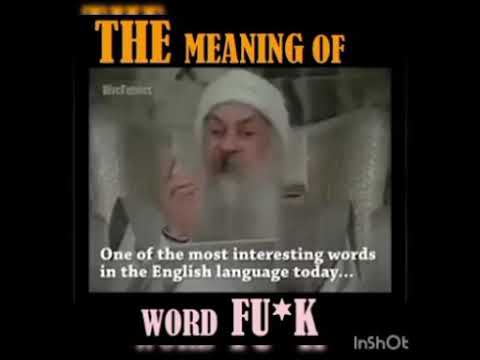 The Meaning Of The Word F**K