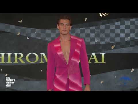 A one-minute highlight reel of HIROMI ASAI's 21 looks at Los Angeles Fashion Week, blending archival designs with new creations-including early glimpses of SS2026. A vibrant display of the brand's modern menswear crafted from authentic kimono textiles.