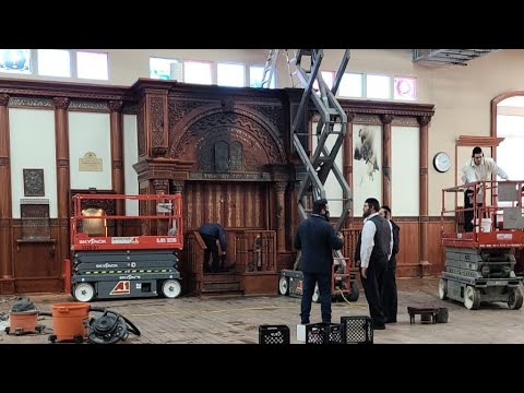 Fire Started By Renovation Work Damages Aron Kodesh (Torah Ark) Of The Toshe Shul In Canada