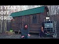 We left the city to live off grid 1 year timelapse