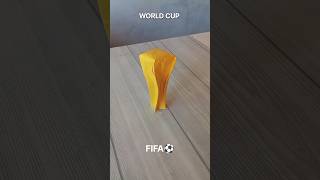 Celebrity WORLD CUP ORIGAMI| TUTORIAL| HOW TO MAKE A PAPER FIFA WORLD CUP CRAFT| STEP BY STEP FOLDING| ART Net Worth