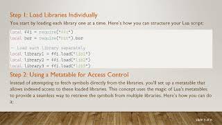 Loading Multiple Libraries with ffi.load in LuaJIT: How to Manage It Effectively