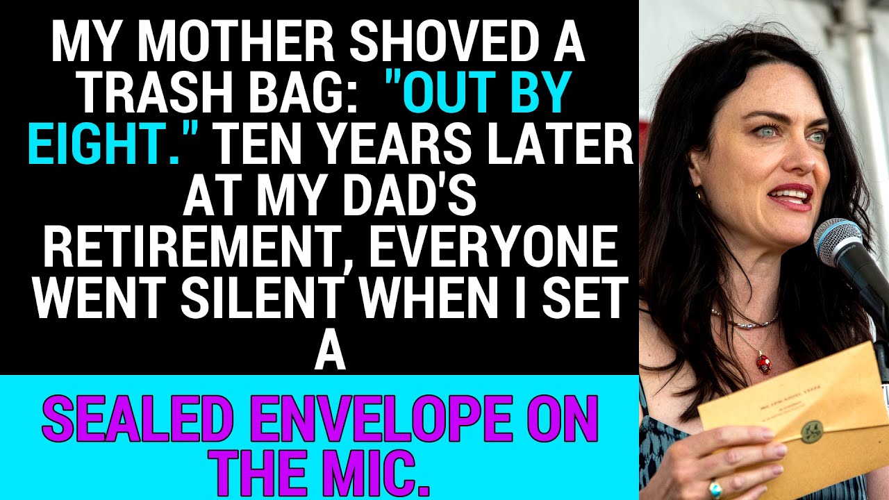 My Mother Shoved a Trash Bag: Out by Eight — Ten Years Later