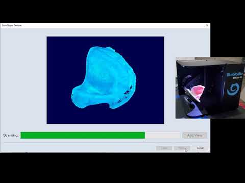 Denture Duplication with the Blue Sky Bio DS 3D Desktop Scanner