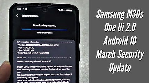 Samsung Galaxy M30s Android 10 Update Review | One Ui 2.0 |#SilentReviews | JOSHI