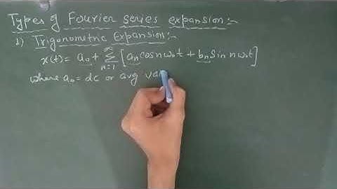 Trigonometric Fourier series expansion. for IES, IAS, GATE, EE, ECE! Lecture-83.