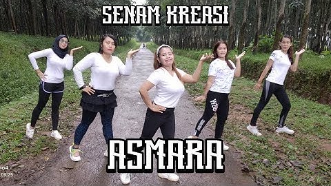Senam Kreasi Terbaru || DJ ASMARA REMIX SLOW BASS || Koreo Watik Primadona
