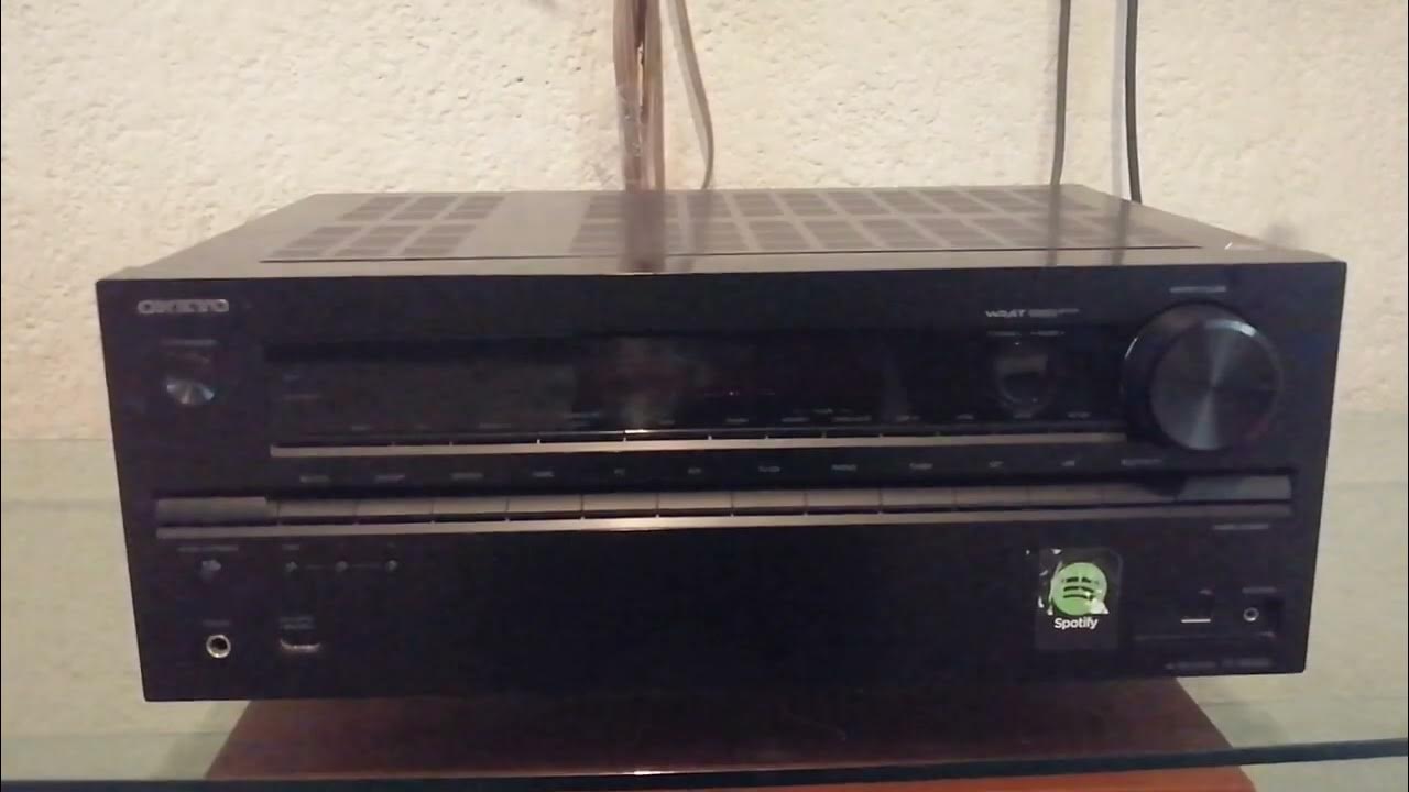 Onkyo TX NR636 Factory Reset YouTube
