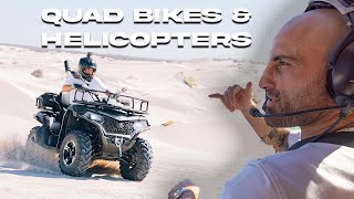 UFC Returns to Perth | Volk Explores WA Via Chopper and Dune Buggy