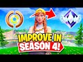 How To Improve FAST in Fortnite Chapter 4 Season 4! (GET BETTER AT FORTNITE!) - Fortnite Tips