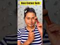 Nose Contour Hack 🤯 #shorts #youtubeshorts #makeup #hack #shortsindia #beauty