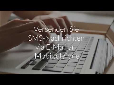 Video: So Senden Sie SMS Per E-Mail