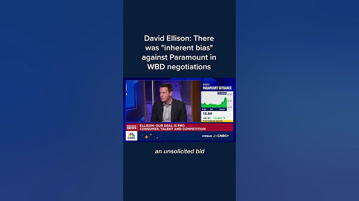 David Ellison: There was 'inherent bias' against Paramount in WBD negotiations