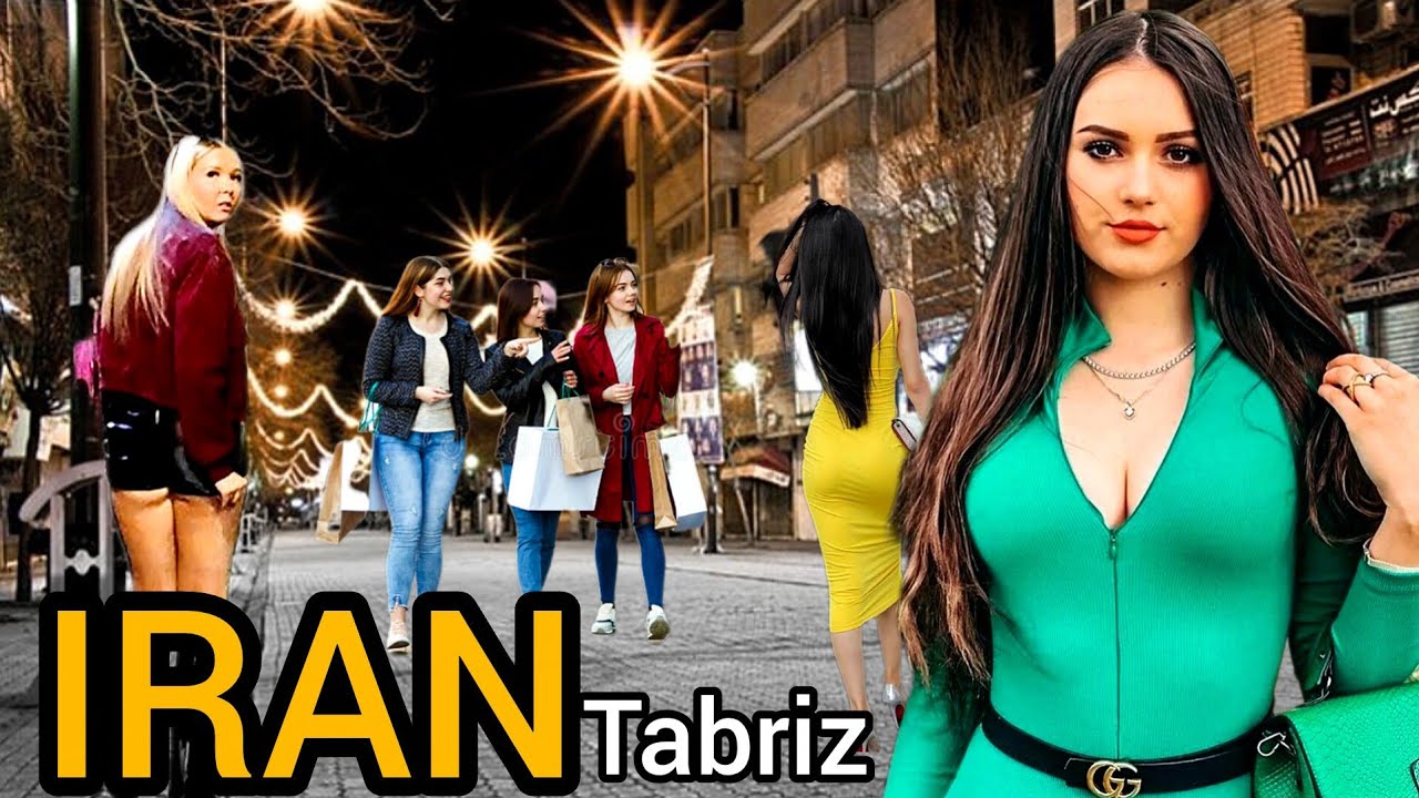 🇮🇷From Tehran (Capital of Iran) to Tabriz 🇮🇷: A Night Walk Through Real City Life in iran