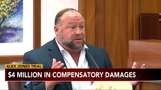 Jury orders Alex Jones to pay Sandy Hook parents more than $4M for calling 2012 massacre a hoax