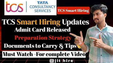 Get Your TCS Smart Hiring 2025 Admit Card and ACE the Exam with These Tips