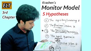 3.1BQ (Old) | (ELT) + (Linguistics) | Krashen's Monitor Model Hypotheses || Chapter 3