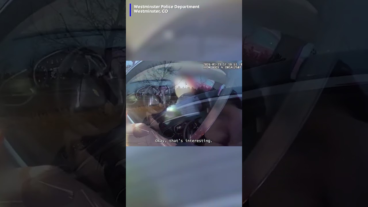 Police bodycam shows DUI arrest where man was driving with three kids in the trunk